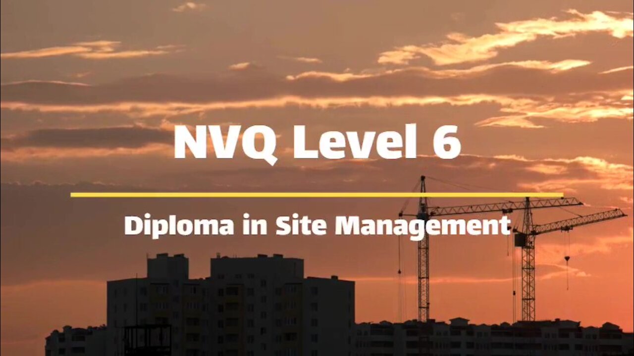 NVQ Level 6 | Onsite and Online
