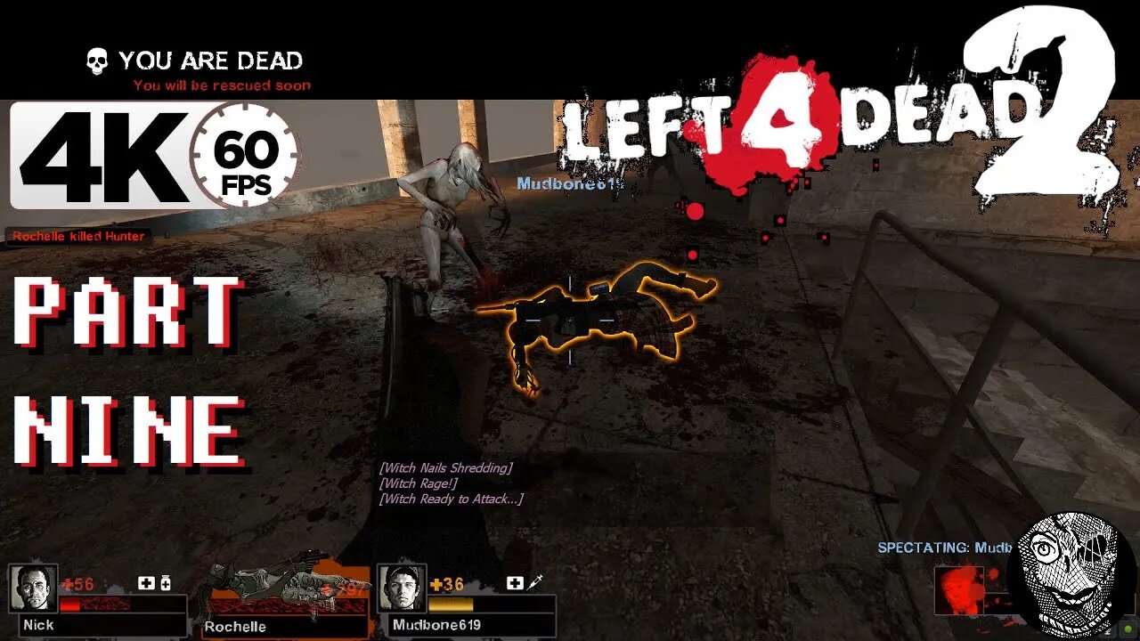 (PART 09 Hard Rain) [Witches] Left 4 Dead 2 w/ Jose