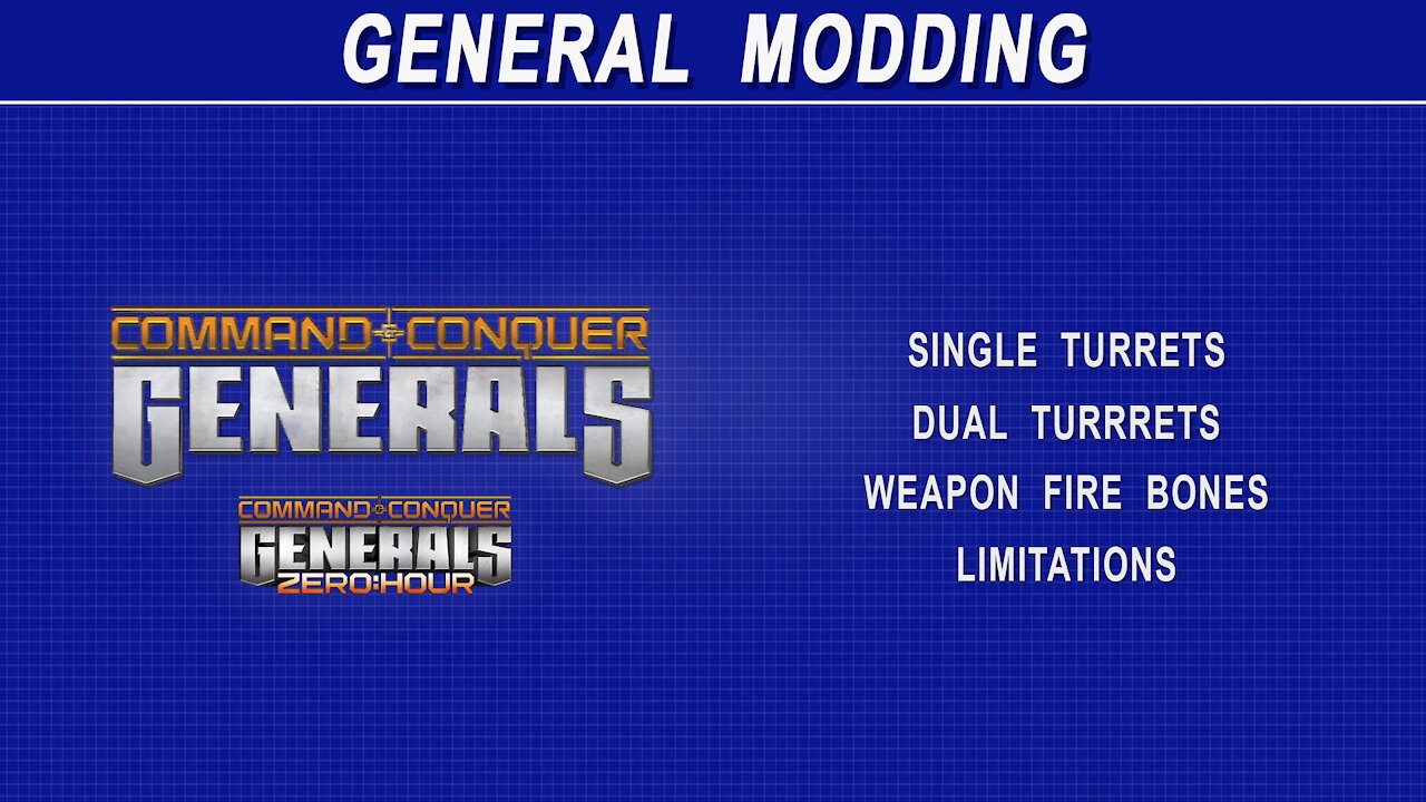 Command & Conquer Generals - Turrets and Turret Stuff