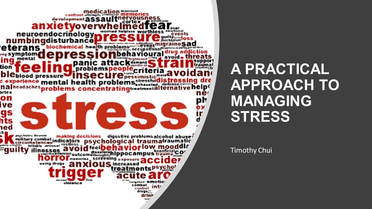 A Practical Approach to Managing Stress