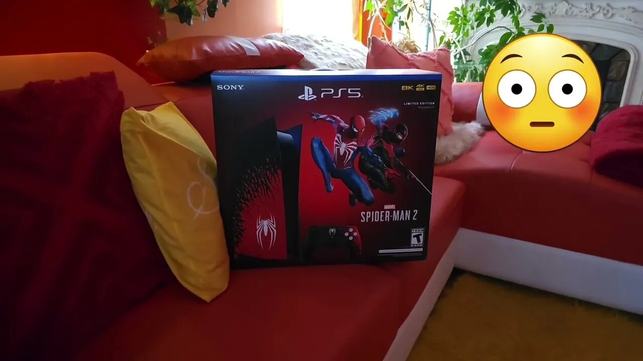 Halfway to GIANT PS5 console spider man 2 edition giveaway