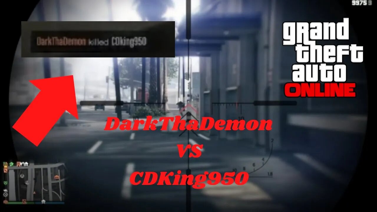 GTA Online | DarkThaDemon VS CdKing950 (friendly 1v1) - Limits