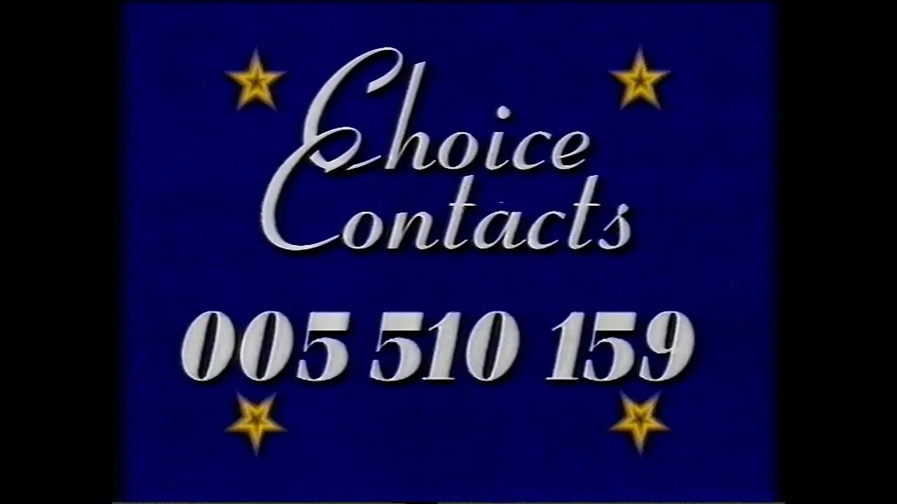 Promo - Choice Contacts (1995)