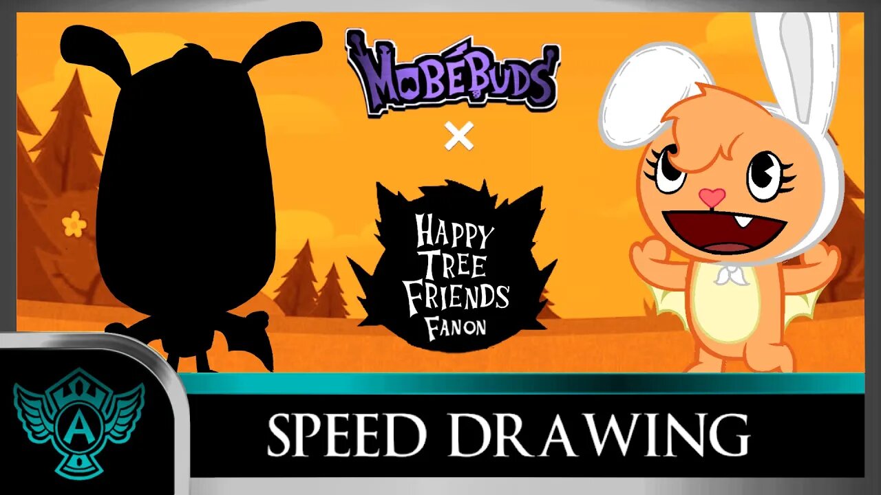 Speed Drawing: Happy Tree Friends Fanon - Usagi | Mobebuds Style