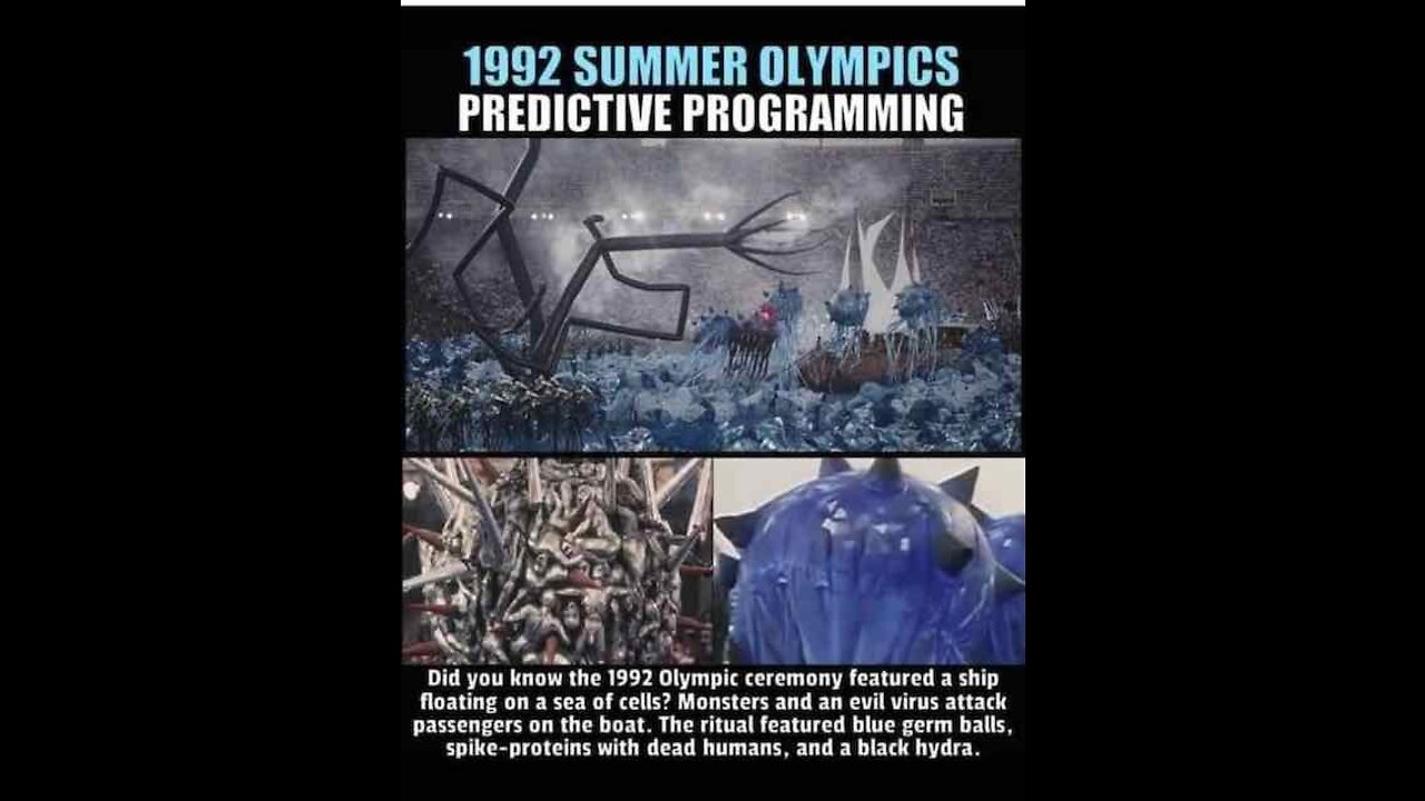 1992 Barcelona Olympics Ceremony COVID-19 Predictive Programming?