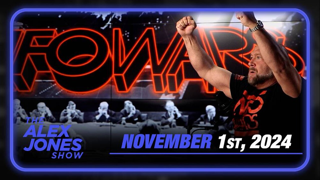 The Alex Jones Show — MUST-WATCH FULL SHOW 11/1/24