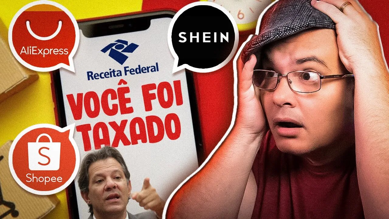 HADDAD APROVOU TAXAR Compras feitas na SHEIN, SHOPEE e ALIEXPRESS