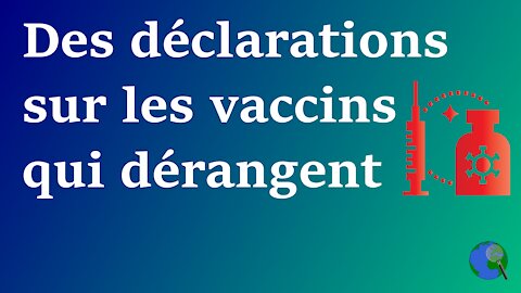 Japon - Des déclarations sur les vaccins qui dérangent