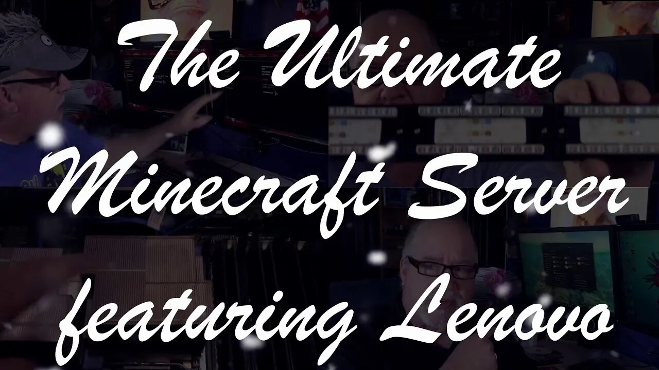 The Ultimate Minecraft Server - Featuring Lenovo & Minestone Hosting