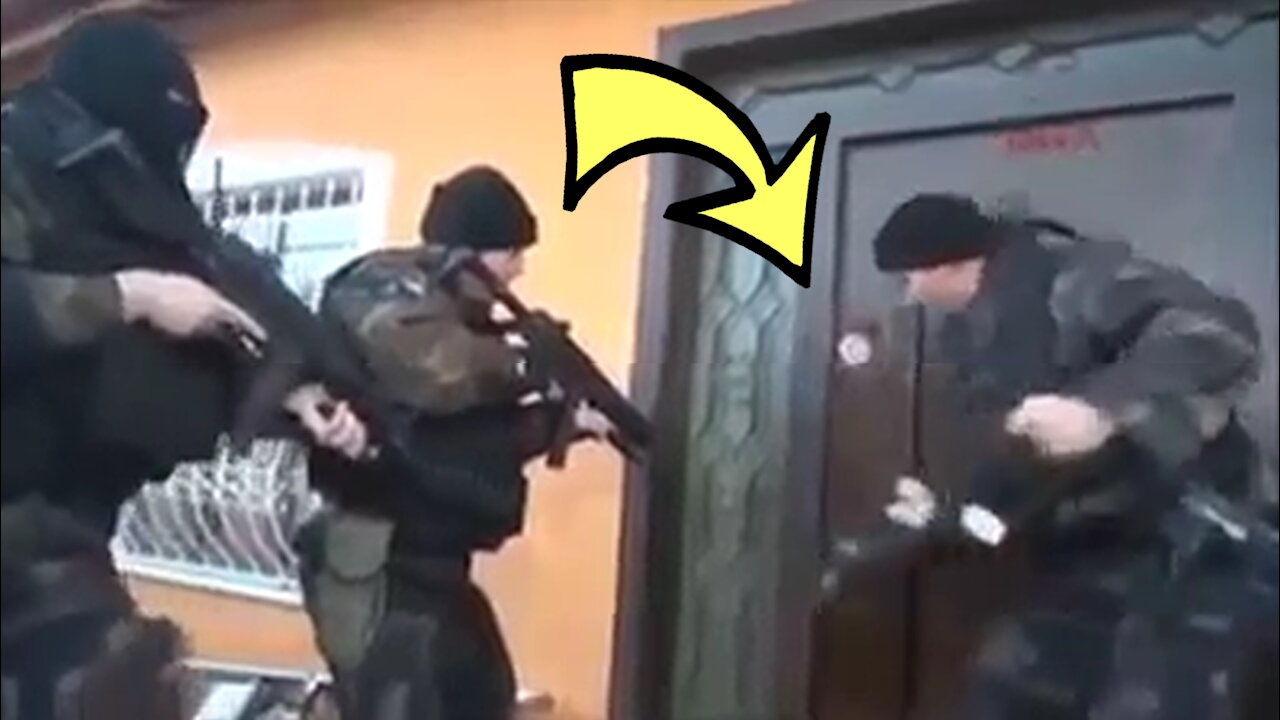 Swat Team Can't Break A Door