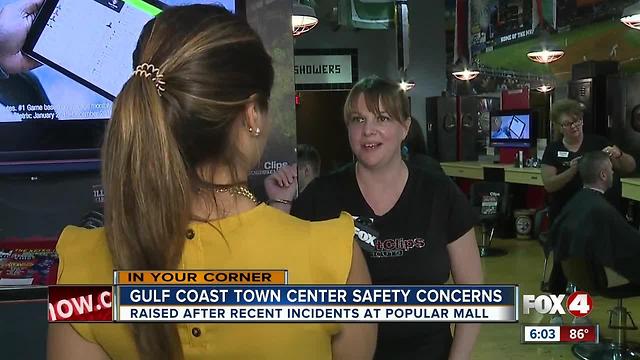 Employees say security guard was beat by patrons visiting Gulf Coast Town Center