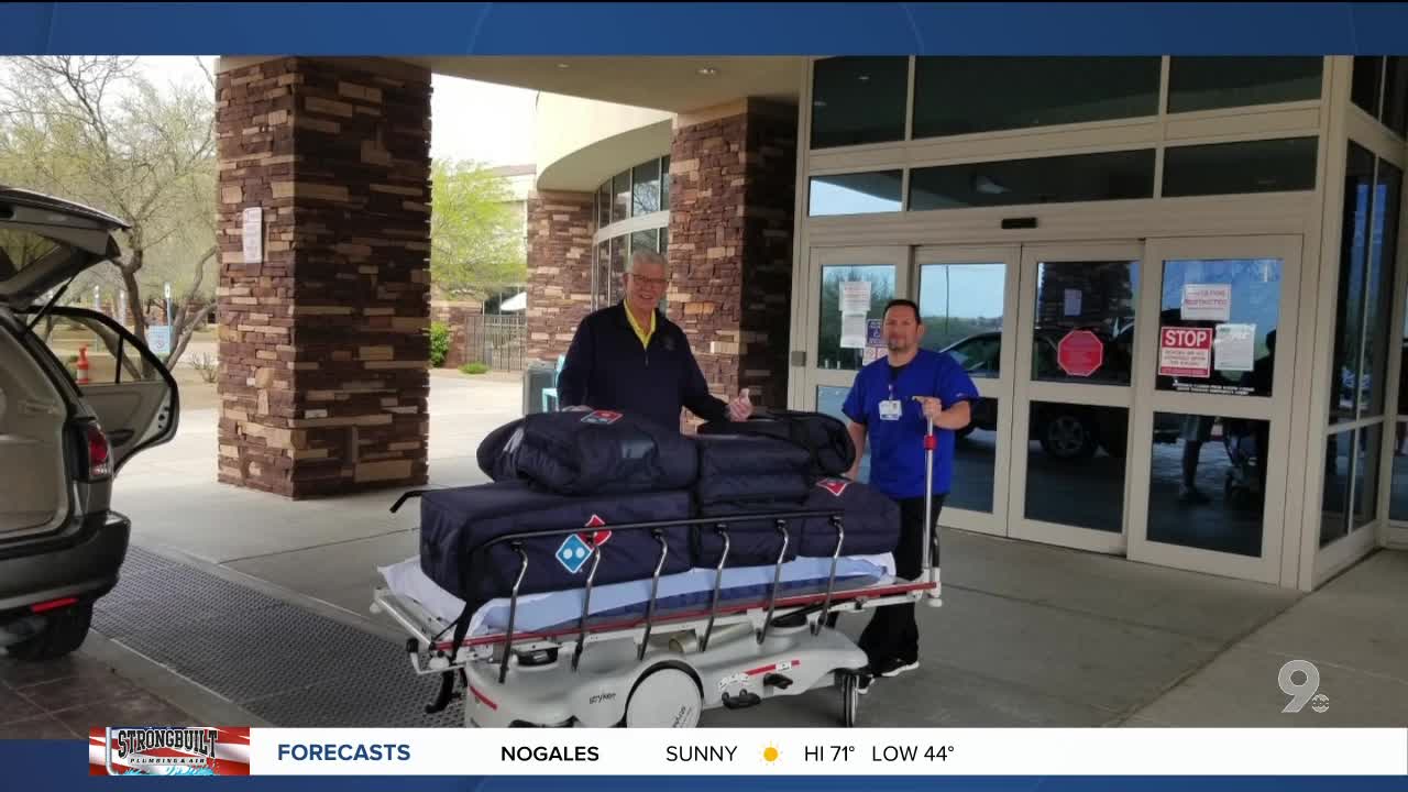 So. Arizona church delivers pizza to Oro Valley Hospital