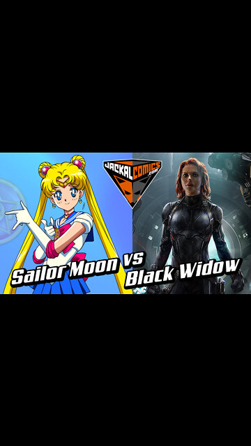 SAILOR MOON Vs. BLACK WIDOW - Comic Book Battles: Who Would Win In A Fight?