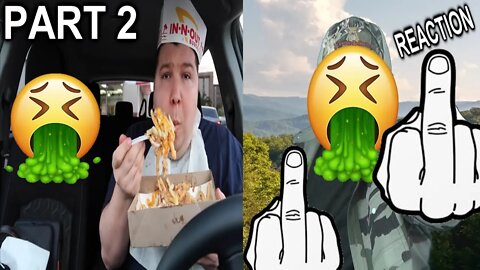 Intense IN-N-OUT Cravings (Emotional) MUKBANG (Nikocado Avocado) (PART 2) REACTION!!! (BBT)