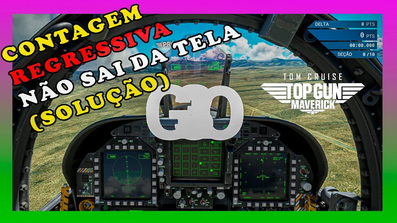 Como tirar BUG da Contagem Regressiva TOP GUN MAVERICK (Top Gun countdown problem)