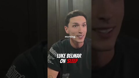 Luke Belmar on Sleep 🛌 💤 #sleep #lukebelmar