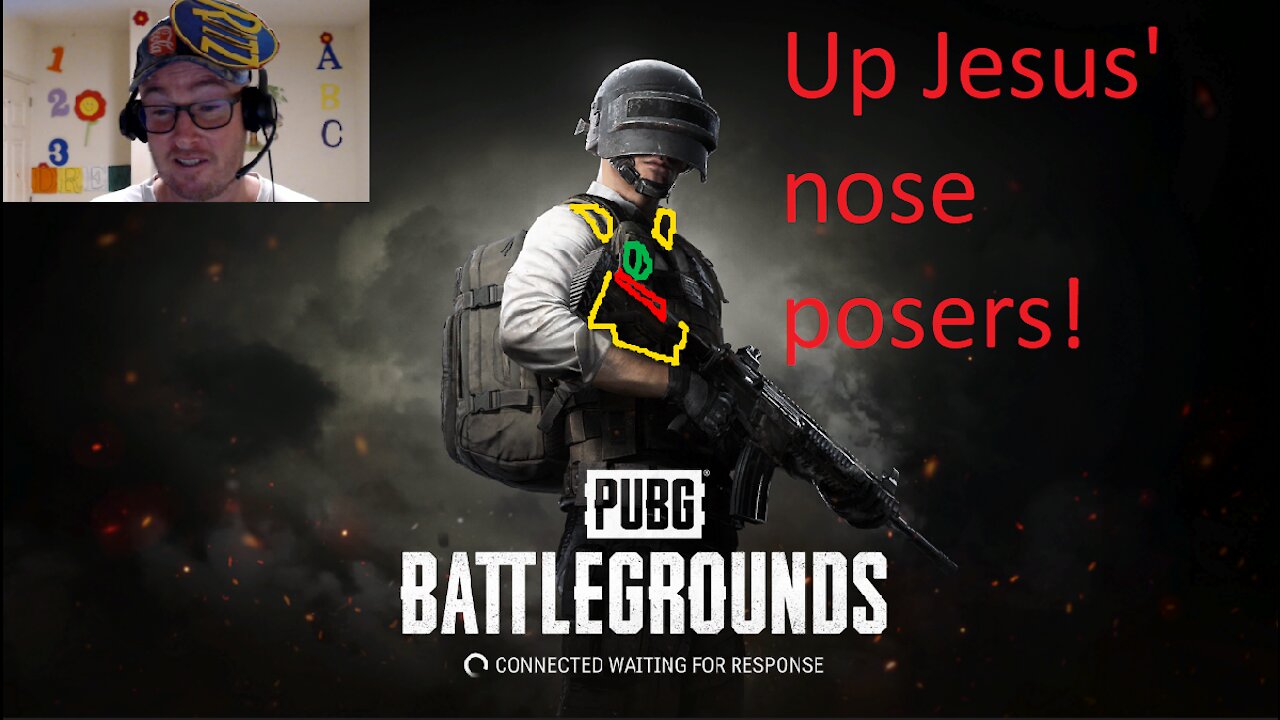 Jesus Truther Episode #117 See Christ's Omnipresent bearded face in PUBG load screen part 2