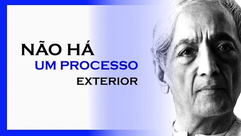 NÃO HÁ UM PROCESO EXTERIOR, MDS, JIDDU KRISHNAMURTI, MOTIVAÇÃO MESTRE