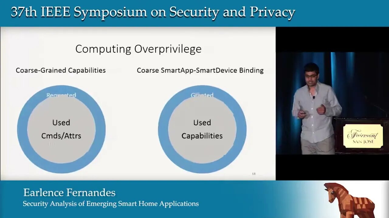 Security Analysis of Emerging Smart Home Applications