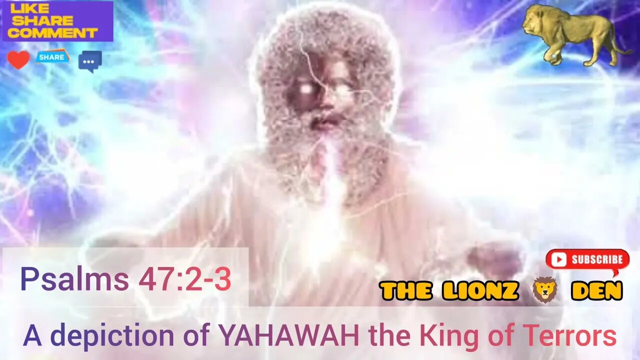 THE KING OF TERROR: "HE SHALL SUBDUE THE PEOPLE UNDER US"