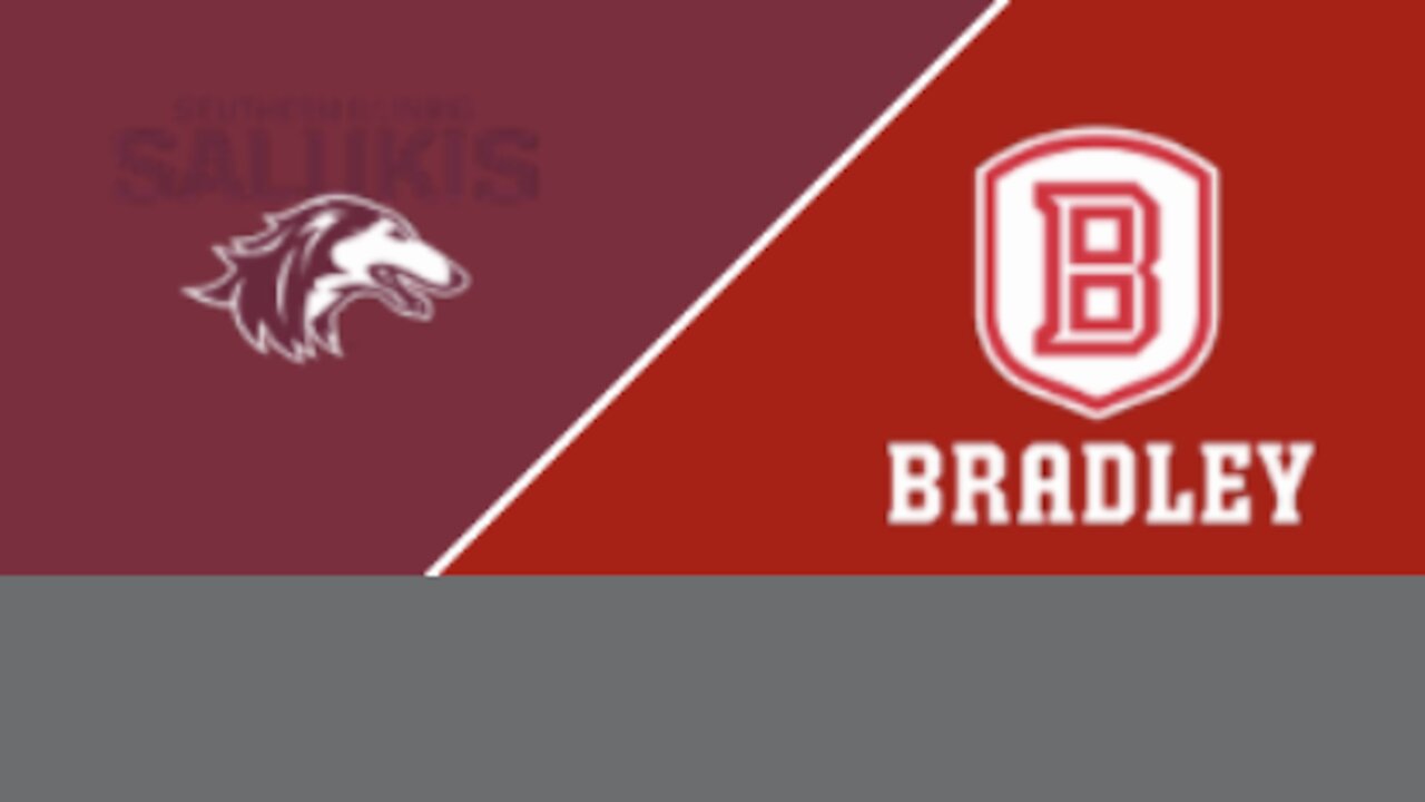 2021 MVC Tournament 1st Round - Bradley Braves vs Southern Illinois Salukis