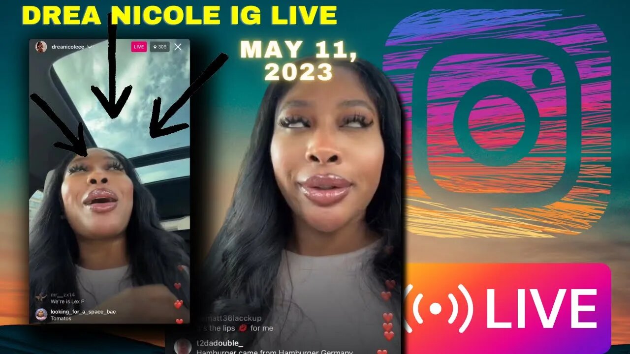DREANICOLEEE IG LIVE: Drea Nicole Answers Questions From Her Live Chat (11/05/23)