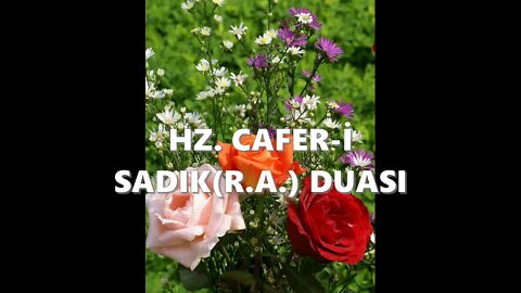 PERŞEMBE GÜNÜ EVRADI / CAFERİ SADIK (R.A.) DUASI