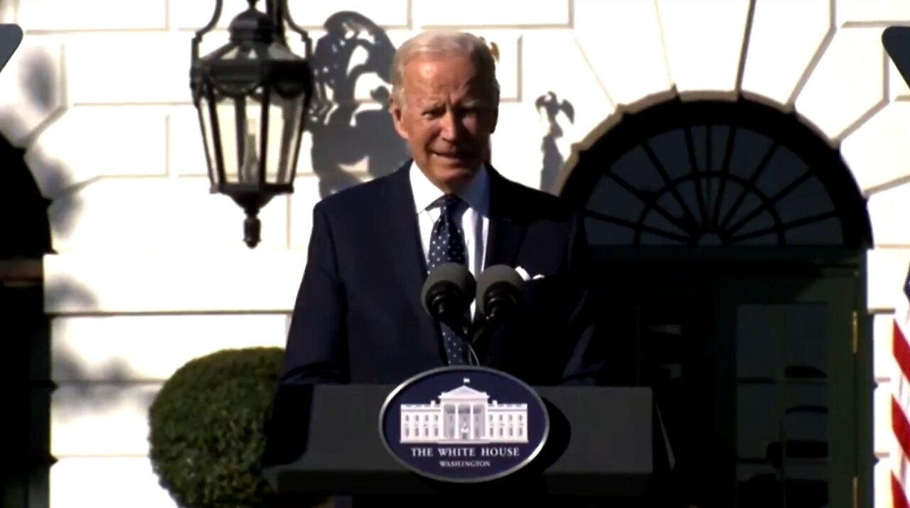 Biden's Completely Strange Story Of Being In A Hotel Room With Only A Towel On