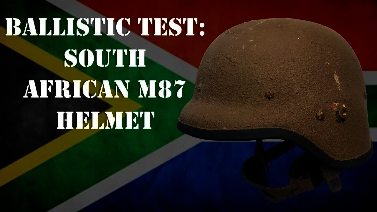 Helmet Ballistic Test: South African M87 Composite Helmet