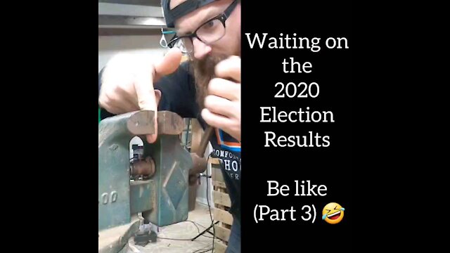 Waiting on the election results be like... 😂 😂 😂