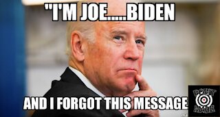 JOE BIDEN and the new democratic party and the end of dignity in the WHITE HOUSE