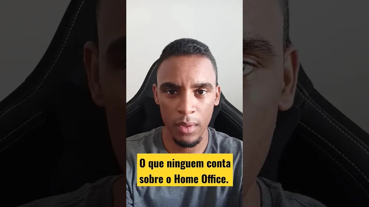 O que ninguem conta sobre home office #shorts #homeoffice