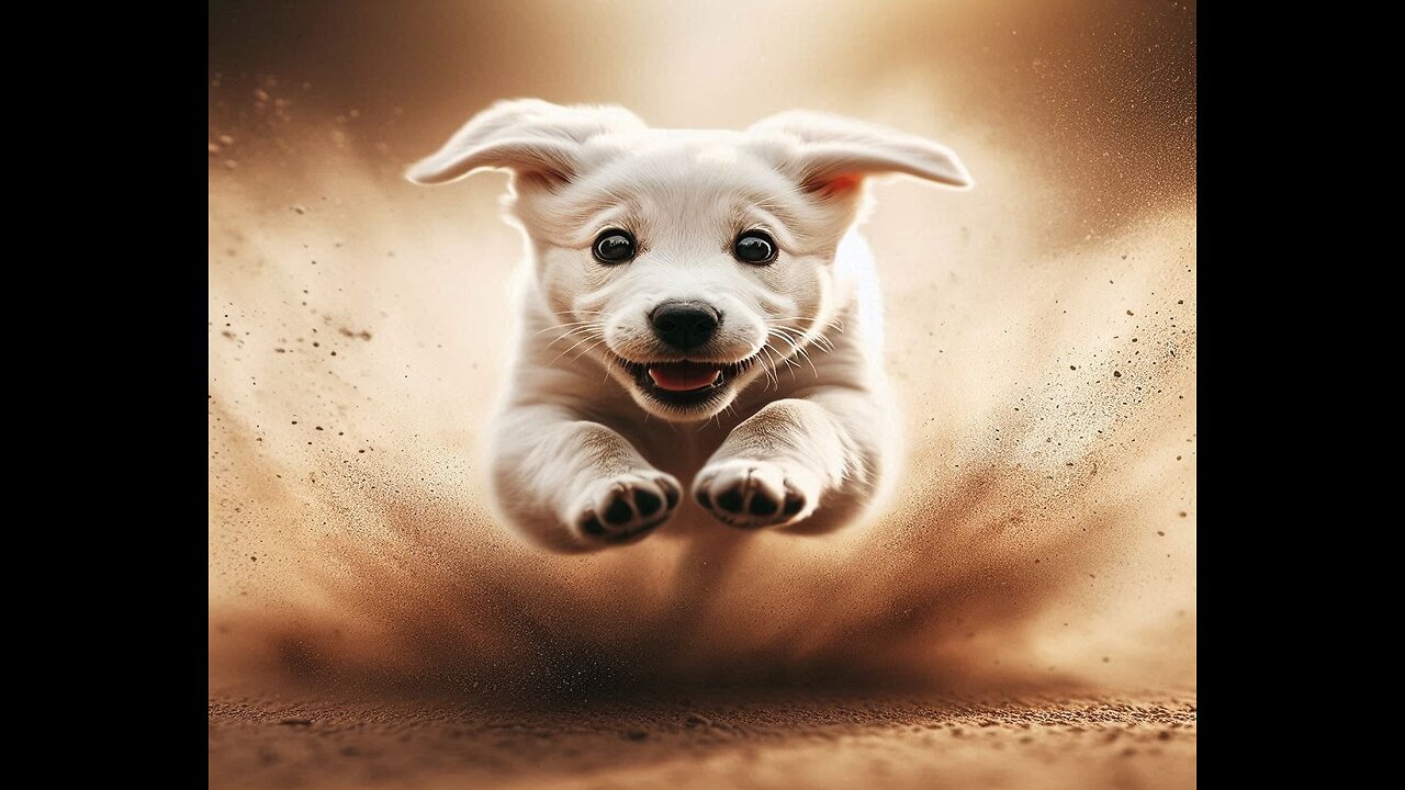 Speeding🐶Puppy🏁Run💥👀🤪🤣😎