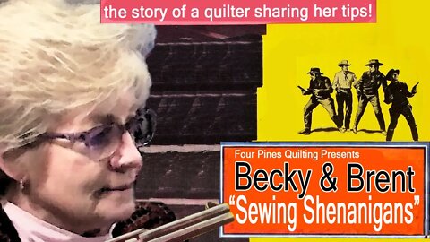 Becky & Brent AT NOON!! Sewing Shenanigans!