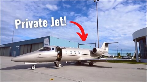 Cboystv's first Private Jet