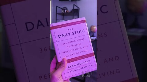 The Daily Stoic by Ryan Holiday - Aaron Rodgers Book Club #shorts