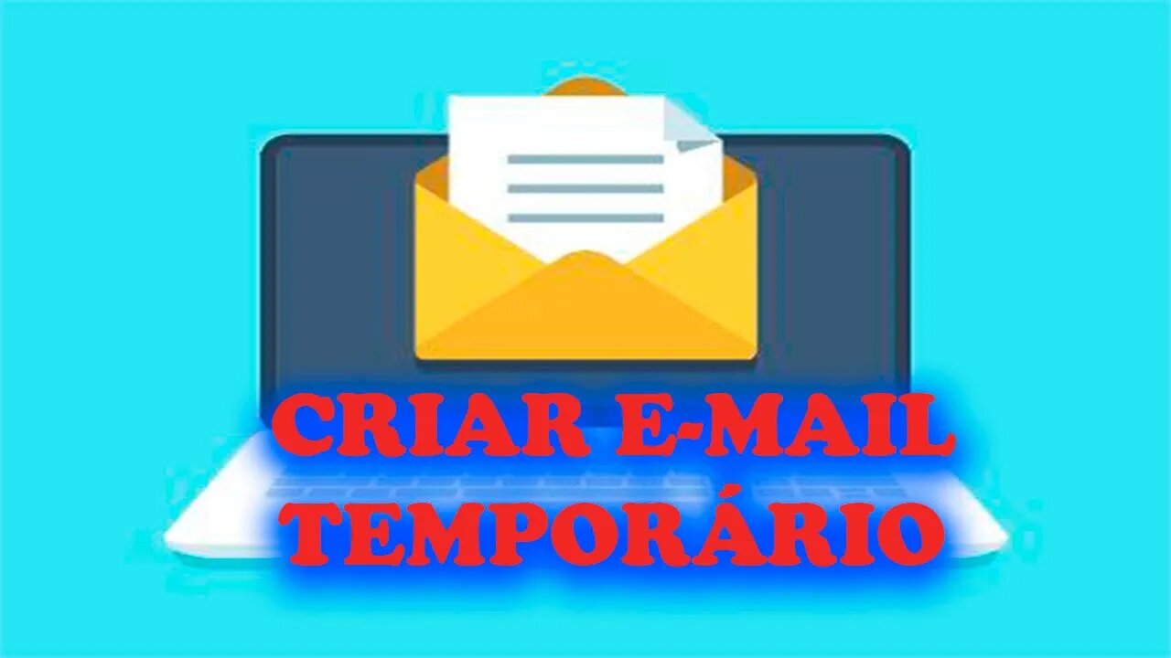 Como criar e mail temporário