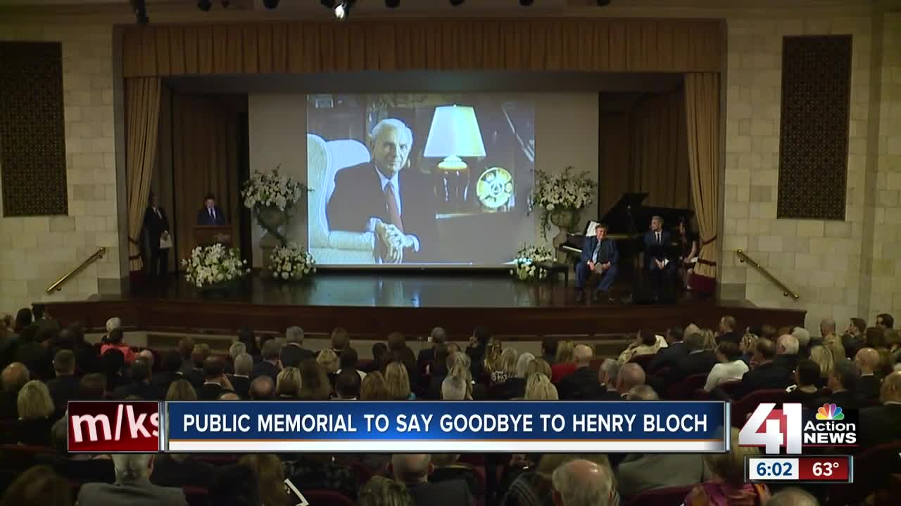 KC icon Henry Bloch remembered during memorial service