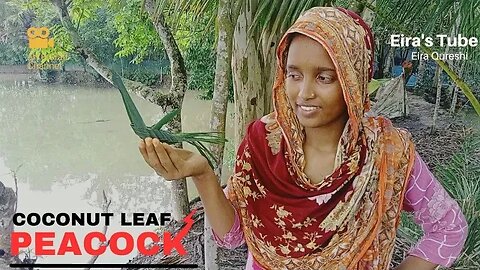 How It's Made - Making Peacock Using Coconut Leaf