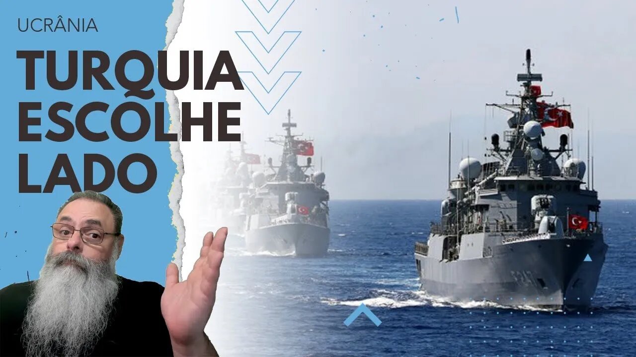 TURQUIA apoia UCRÂNIA na OTAN, LIBERTA AZOV e garante ACORDO de GRÃOS porque QUER ENTRAR na EUROPA