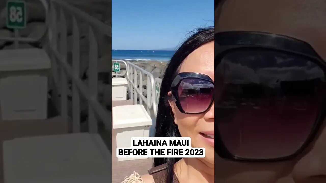 LAHAINA MAUI BEFORE THE FIRE 2023