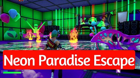 Neon Paradise😱😎 Fortnite Solution - Fortnite Map 4331-1751-3011