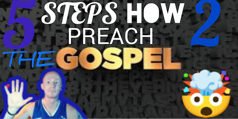 THE SIMPLEST WAY 2 PREACH THE GOSPEL!!❓🤔🤯🙏🔥🙌💪😮💯