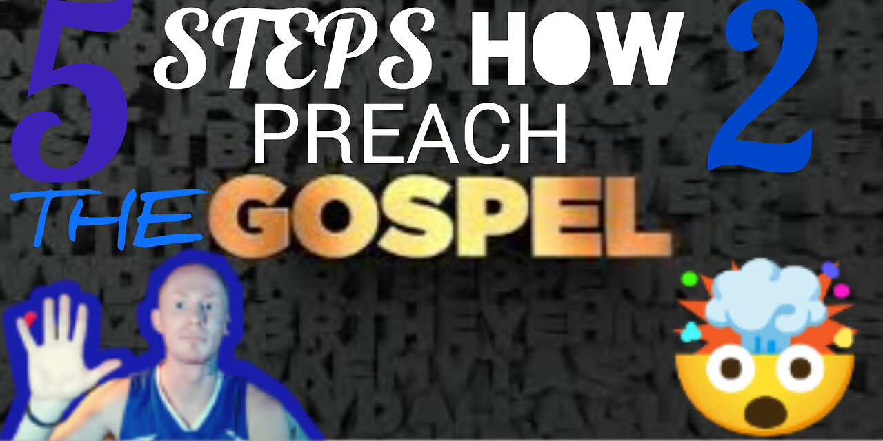 THE SIMPLEST WAY 2 PREACH THE GOSPEL!!❓🤔🤯🙏🔥🙌💪😮💯