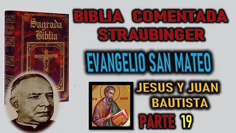 JESUS Y JUAN BAUTISTA - BIBLIA STRAUBINGER EVANGELIO SEGUN SAN MATEO PARTE 19