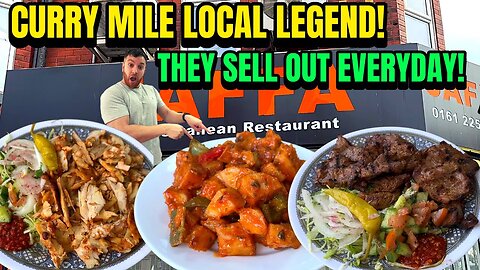 UNMISSABLE LOCAL LEGEND | JAFFA | BEST PLACE On Manchesters CURRY MILE!