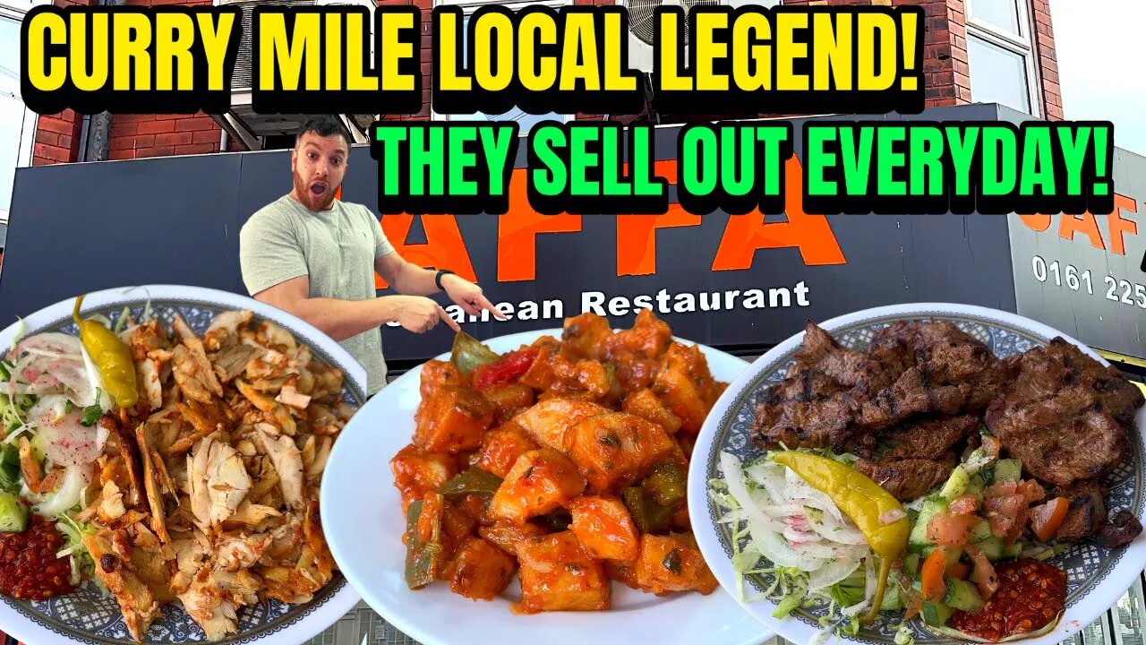UNMISSABLE LOCAL LEGEND | JAFFA | BEST PLACE On Manchesters CURRY MILE!