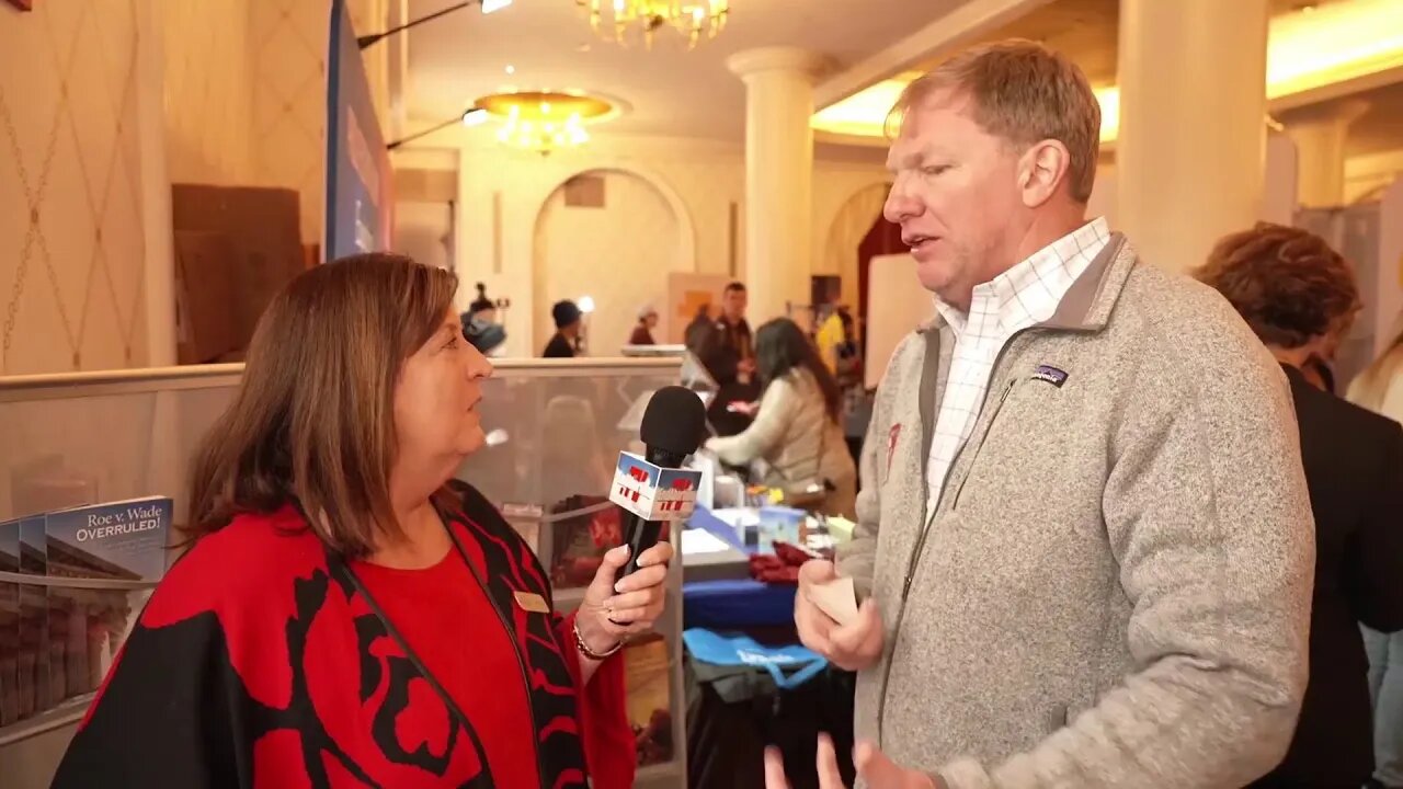 Janet Morana interview Jason jones at the March for Life!