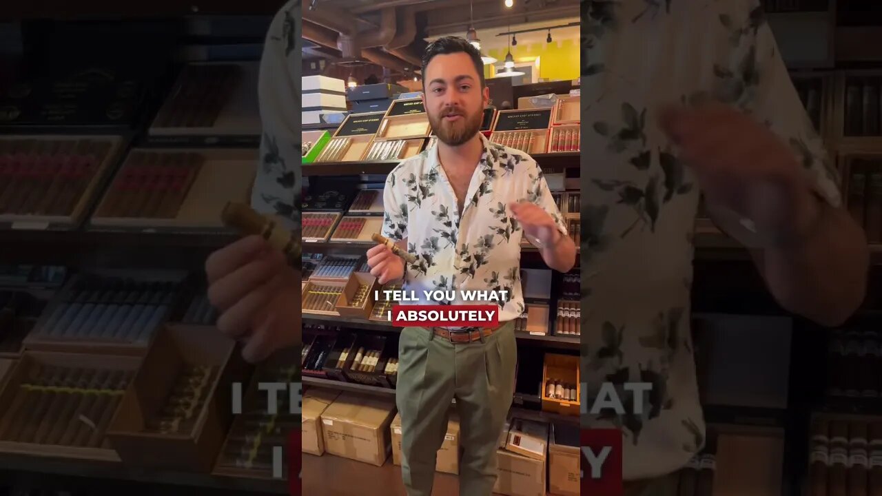 Alex’s Favorite Light Body Cigar! #cigarguys #cigartalk #cigarlounge #cigarlife #cigarreviews