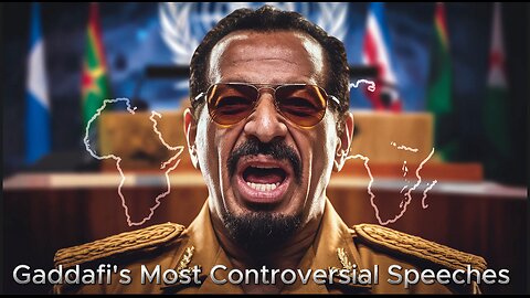 Gaddafi's Most Controversial Speeches: UN, Pan-Africanism, and More